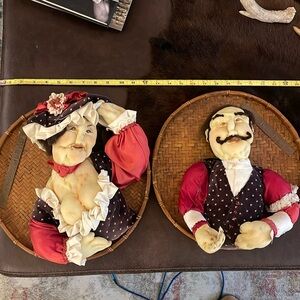 Vintage handmade signed home decor for bar. J M hillman barkeep card dealer